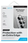 Samsung Galaxy S25 Ultra Kamera Lens Koruyucu Alüminyum Çerçeve AluGuard Serisi Oleofobik Yüzey  GÜMÜŞ - 3