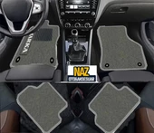 Volvo S80 2006- 2012  Gri Halı Gri Kenar Petek Topuk - 1