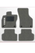 Volvo S80 2006- 2012  Gri Halı Gri Kenar Petek Topuk - 2