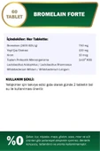 Nutraxin Bromelain Forte 750 mg 60 Tablet - 2