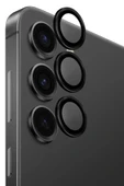 Samsung Galaxy S25 Kamera Lens Koruyucu Alüminyum Çerçeve AluGuard Serisi Oleofobik Yüzey - 2