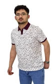 Erkek Polo Yaka Baskılı Pike Tişört 10600 BGL-ST04539 thumbnail 9