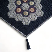 Dantel Motifli Patchwork Masa Örtüsü - 2