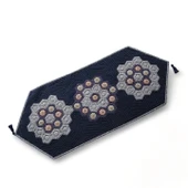 Dantel Motifli Patchwork Masa Örtüsü - 4