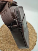 Kendinden Askılı Deri Kol Çantası Kahve Renk - 4