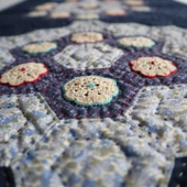 Dantel Motifli Patchwork Masa Örtüsü - 6