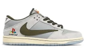 Nike Dunk Low Travis Scott x PlayStation Spor Ayakkabı - 1