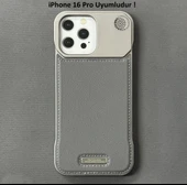 iPhone 16 Pro Parfümlü Koku Hazneli MagSafe Uyumlu Deri Kılıf thumbnail 3