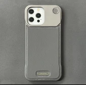 iPhone 16 Pro Max Parfümlü Koku Hazneli MagSafe Uyumlu Deri Kılıf thumbnail 3