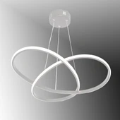 TT Aydınlatma TT310-BY  Trio Modeli Mat Beyaz Led Avize thumbnail 1