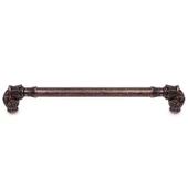 (224 mm-22.4 cm) Eskitme Antik Bakır Metal Mobilya Mutfak Çekmece Dolap Dolabı Kulpu Kulbu Kulpları thumbnail 4