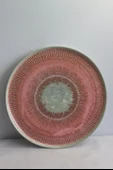 Keramika Ephesus Pembe Servis Tabak 28cm - 3