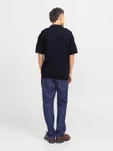 JPRCCCOOPER KNIT POLO SS SN SKY SKY S - 3