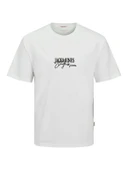 JORALMERIA BRANDING TEE SS CREW NECK Bright White Bright White XL - 2