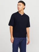 JPRCCCOOPER KNIT POLO SS SN SKY SKY S - 1