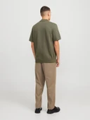 JPRBLAMILANO SPRING KNIT POLO SS SN Tea Leaf Tea Leaf M - 4