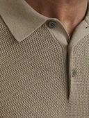 JPRCCCOOPER KNIT POLO SS SN Greige Greige S thumbnail 7