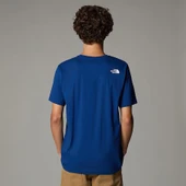 M SS MOUNTAIN LINE TEE BLUE BLUE XS - 5