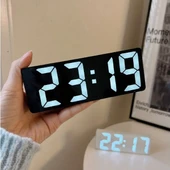 Dijital Sese Duyarlı Alarmlı Masa Saati - 2