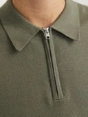 JPRBLAMILANO SPRING KNIT POLO SS SN Tea Leaf Tea Leaf M - 7