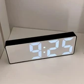 Dijital Sese Duyarlı Alarmlı Masa Saati - 4