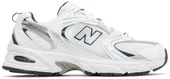 New Balance 530 White Silver Navy Spor Ayakkabı - 1