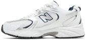 New Balance 530 White Silver Navy Spor Ayakkabı - 3