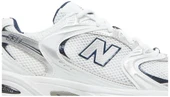 New Balance 530 White Silver Navy Spor Ayakkabı - 2