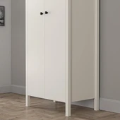 Venezia 2 Kapaklı Ahşap Ayaklı Gardırop Askılıklı - Minifiks - Aytaşı - 4