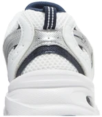 New Balance 530 White Silver Navy Spor Ayakkabı - 7