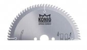 König 300*3,2*30 z 96 TRF Dişli Elmas Uçlu Hassas Kesim Daire Testere - 3