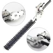 Çit Kesme Makinası Budama Düzeltme Aparatı Başlığı Çalı Kesme Bahçe Gül Bitki Tırpan 26 Mm 9 Diş - 2
