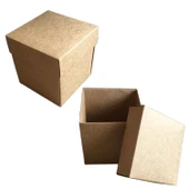 Komple Karton Kutu 15X15x15 (10 Adet )  Kraft - 1
