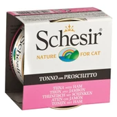 Schesir Cat Jelly Ton Balıklı Ve Jambonlu Kedi Konservesi 85 Gr Skt:03/2027 - 1