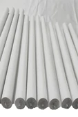 Beyaz 5 Adet Lüks 65 Cm Konik Ahşap Masa Ayağı Çap: 4,2 Cm Hobi Dıy (VİDA VE APARATLARIYLA BİRLİKTE) - 3