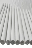 Beyaz 5 Adet Lüks 60 Cm Konik Ahşap Masa Ayağı Çap: 4,2 Cm Hobi Dıy (VİDA VE APARATLARIYLA BİRLİKTE) - 3