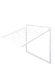 Duvara Monte Katlanabilir Ergonomik Çamaşır Havlu Kurutma Askılık 11 Paslanmaz Çelik Çubuk 70x60 cm - 3