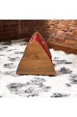 Kedi Köpek Evi 40*45Cm 8mm A Kalite Mdf Kaplama Şık Tasarım Rahat ve Yıkanabilir Minder Yatak Dahil - 3