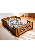 Köpek Yatağı 42*72 Cm Bilboa Rahat Ve Yıkanabilir Minder Yatak Dahil - 1