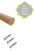 45 Cm Ahşap Ham Ayak Kütük Masa Orta Sehpa Zigon Ayağı - 3