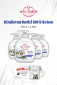 Hacı Şakir Hindistan Cevizi Sütlü Sıvı El Sabunu 300 ML X 4 ve ROSIE thumbnail 1