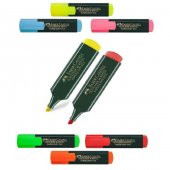 Fosforlu Kalem Sarı Kırmızı İşaret Kalem 1548 Texliner Tüm Renkler 2 Adet - 1