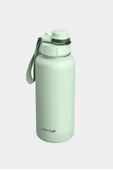 Stevig 1 Hand Leak-Proof Sızdırmaz Çelik Termos 1000 Ml Smoke Green ST-218 - 3