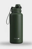 Stevig 1 Hand Leak-Proof Sızdırmaz Çelik Termos 1000 Ml Green ST-215 - 1