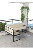 Src , Köşe Takımı, Mutfak, Balkon Köşe Takımı, Mutfak Masası Takımı - Krem - 3