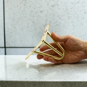 Metal Gold Altın Ayak 10 cm Lüks Mobilya Kanepe Berjer Sehpa Ünite Koltuk Ayağı Baza Ayakları thumbnail 3