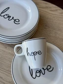 Porland Hope-Love 6 kişilik Kahve ve İkram Servisi - 3