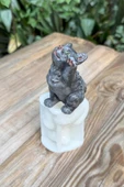 Kedi Lokum Tekli Silikon Mum Kalıbı - 3
