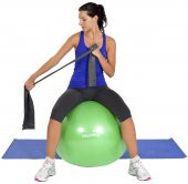 MVS PİLATES & YOGA EGZERSİZ BANDI , THERABAND SİYAH RENK(EN GÜÇLÜ) 1.5 MT - 1