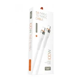 Pmr-SCT100-Xiaomi 12S uyumlu - 100W 5A Type C to Type C Hızlı Şarj ve Data Kablosu - 2